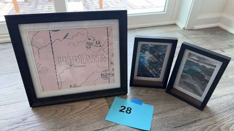 (3) PICTURE FRAMES