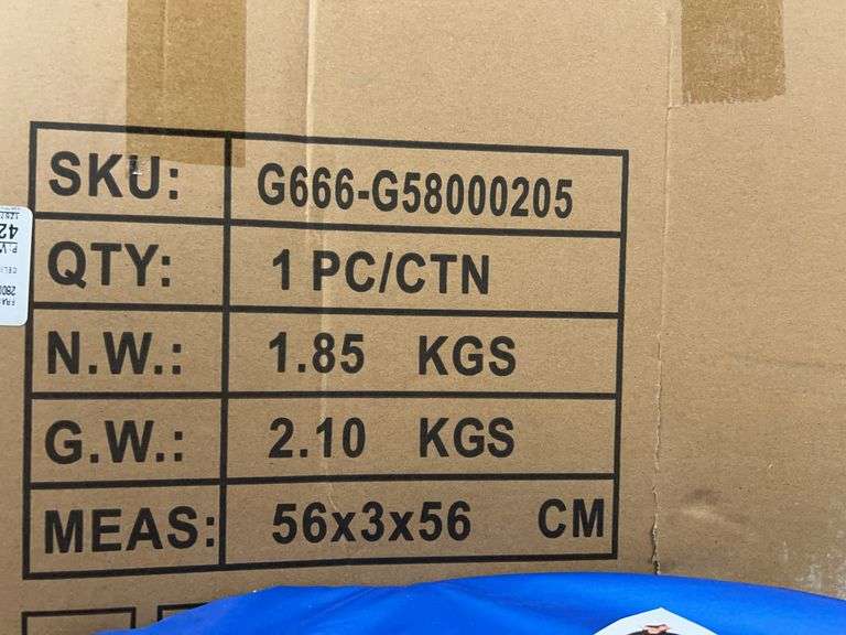 FOLD UP TENT IN BAG - BLUE