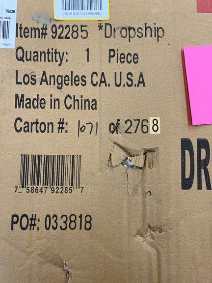 20"x 20" WALL CLOCK IN BOX