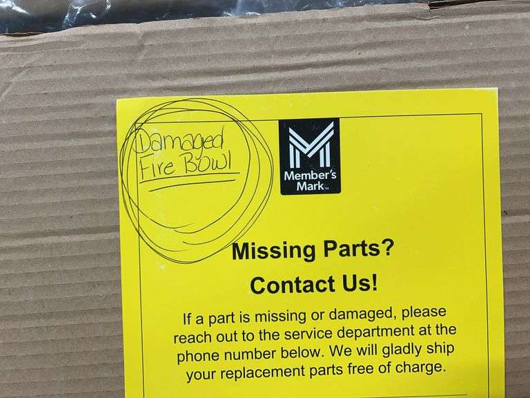 AS IS - CHARCOAL KETTLE GRILL IN BOX