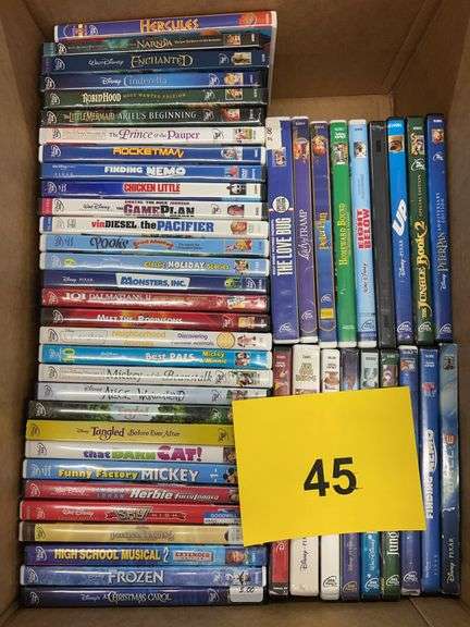 APPROX 50 ASSORTED DVDS