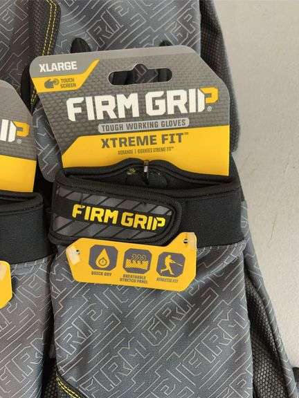 (6) PAIRS OF FIRM GRIP GLOVES - SIZE XL