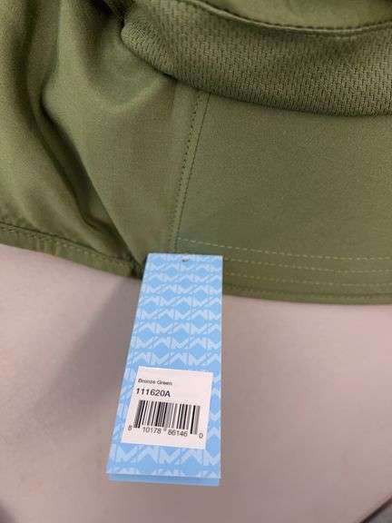 (3) MISSION COOLING HATS - GREEN