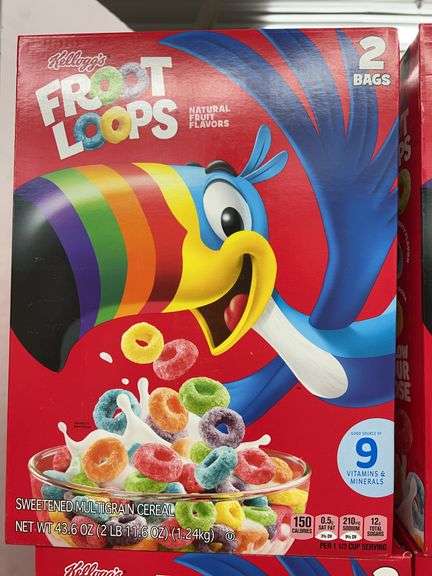 (4) BOXES OF FROOT LOOPS