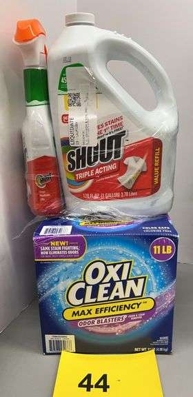 2PC STAIN REMOVER LOT - SHOUT & OXI CLEAN