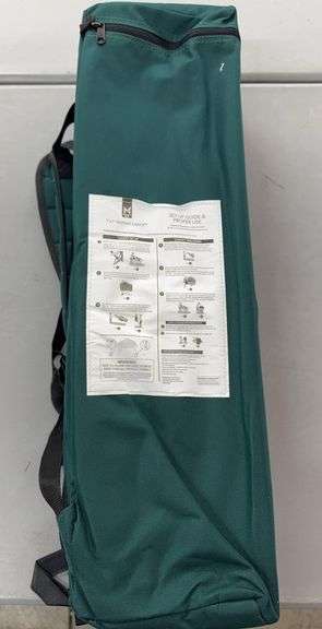 7X7FT INSTANT CANOPY IN BAG - GREEN SMOKE COLOR