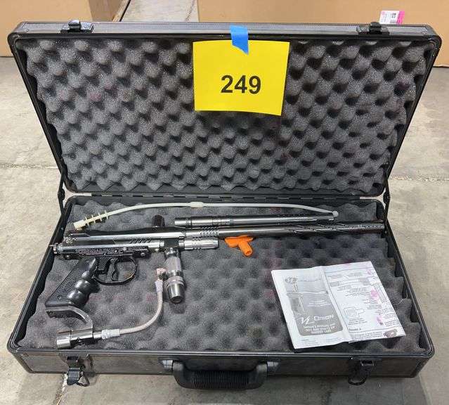 ORION VIEWLOADER .68 CALIBER SEMI AUTO PAINTBALL GUN IN CASE