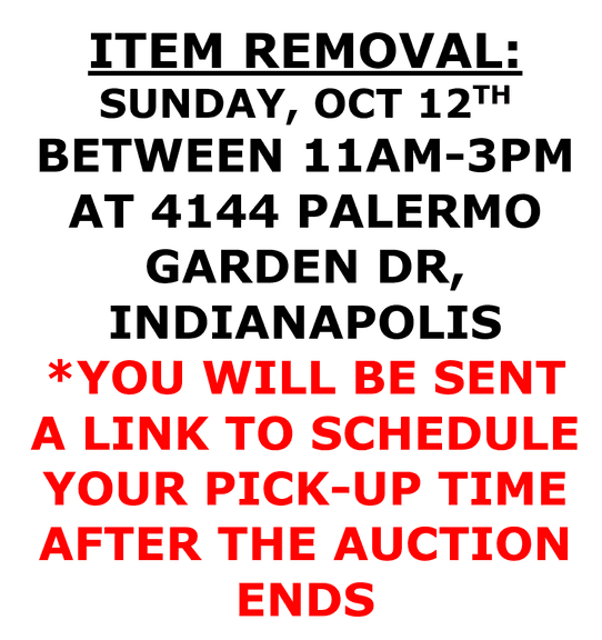 ITEM REMOVAL