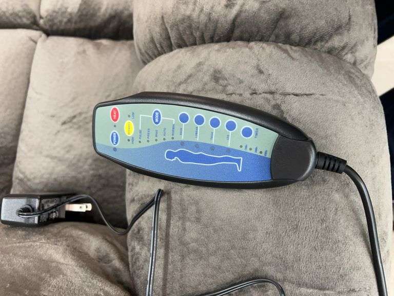 FABRIC RECLINER LIFT CHAIR - GREY