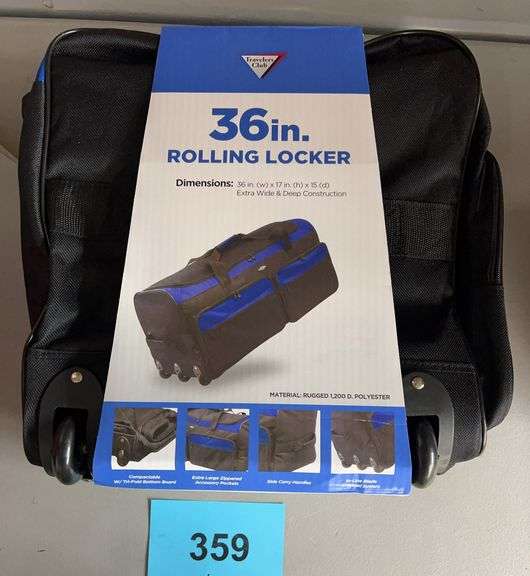 TRAVELERS CLUB 36" ROLLING LOCKER