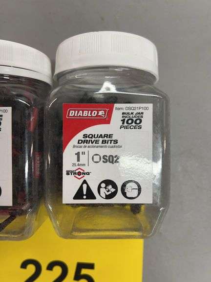 (2) PACKS OF DIABLO TORX DRIVE BITS