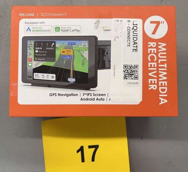 REXING 7" MULTIMEDIA RECEIVER IN BOX