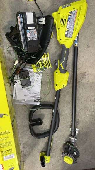RYOBI 15" 40V STRING TRIMMER KIT W/ BOX