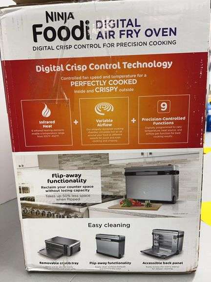 NINJA FOODI DIGITAL AIR FRY OVEN IN BOX