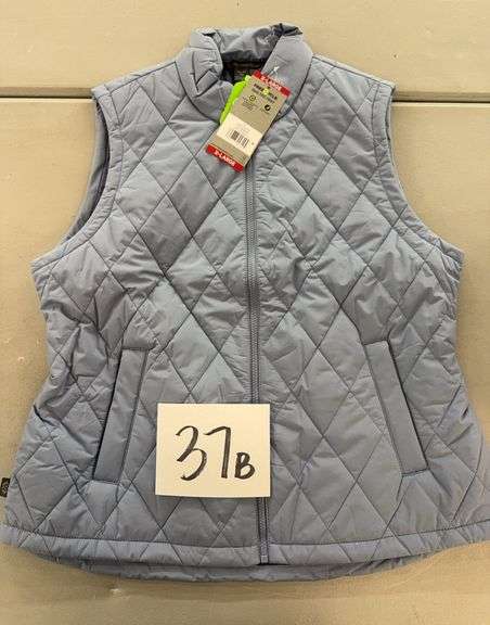 WOMENS FREE COUNTRY VEST SIZE XL - STONEWASH