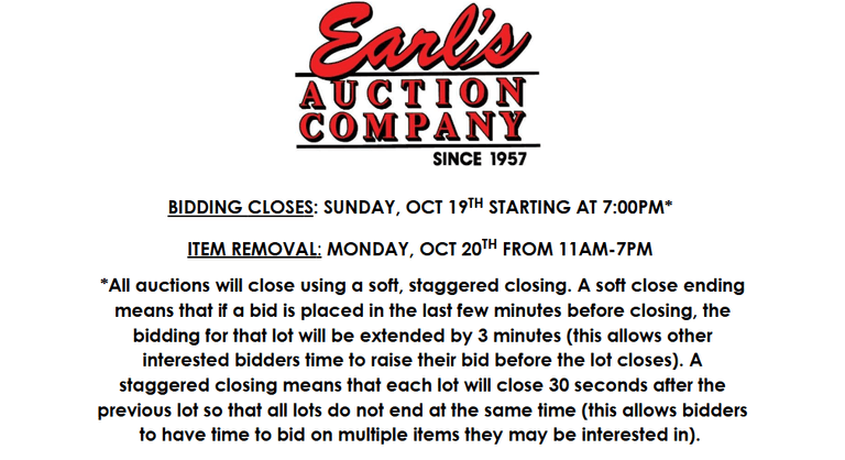 ONLINE CLOTHING AUCTION 10/14-10/19 