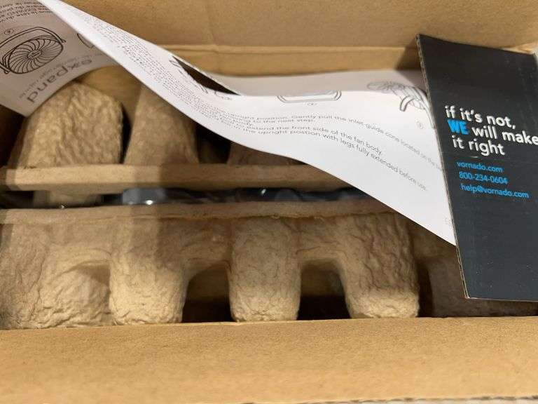 (2) VORNADO TRAVEL AIR CIRCULATORS IN BOXES