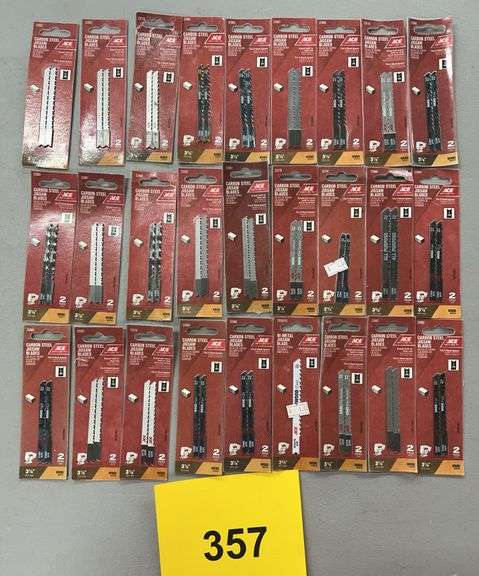 MISC LOT OF ACE JIG SAW BLADES
