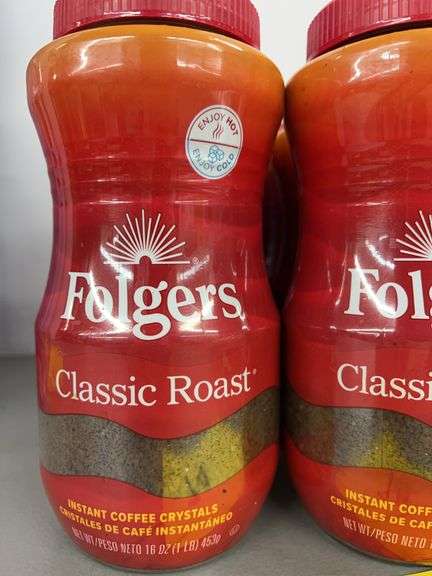 (6) PACKS OF FOLGERS COFFEE