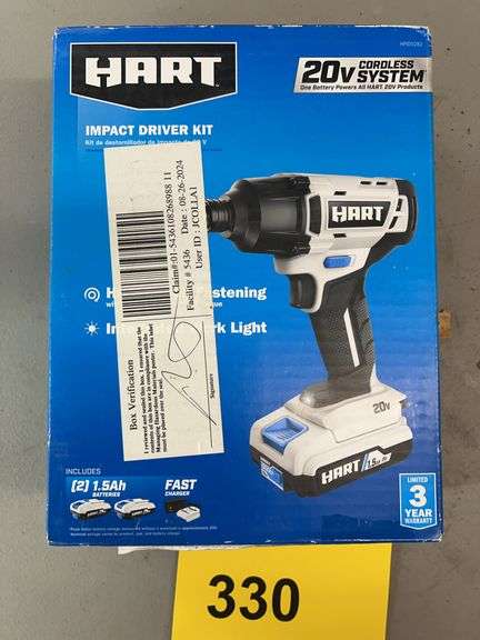 NEW HART IMPACT DRIVER KIT IN BOX