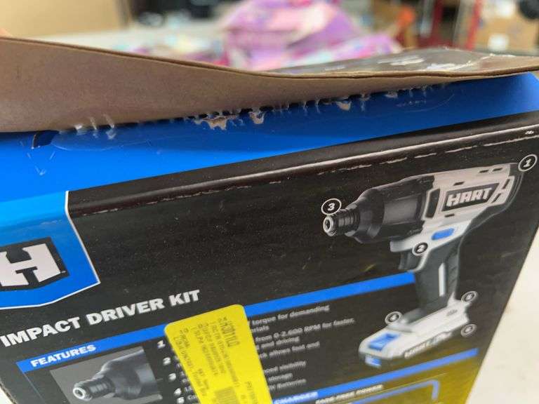 NEW HART IMPACT DRIVER KIT IN BOX