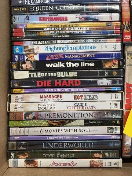 APPROX 50 ASSORTED DVDS