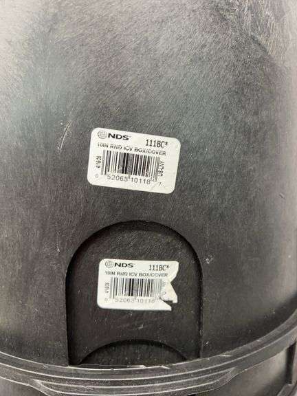 (7) NDS 10" RND ICV BOX/ COVERS