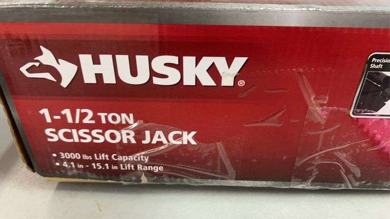 HUSKY 1-1/2 TON SCISSOR JACK IN BOX