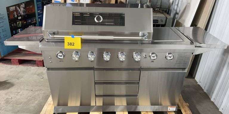 THOR 8 BURNER GAS GRILL