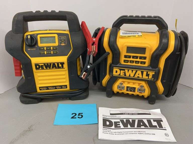 (2) DEWALT POWER STATIONS