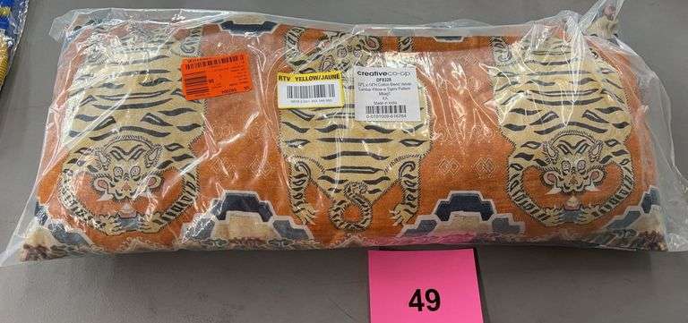 CREATIVECO-OP VELVET LUMBAR PILLOW