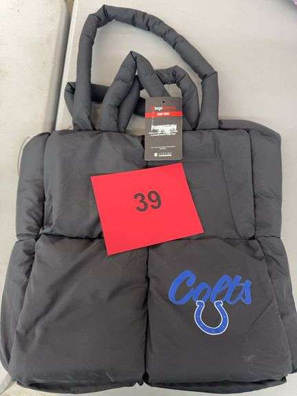 LOGO BRANDS COLTS BAG - BLACK