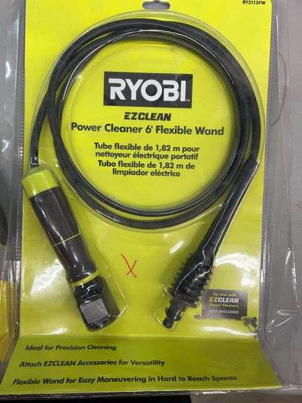 RYOBI STAPLER & POWER CLEANER WAND