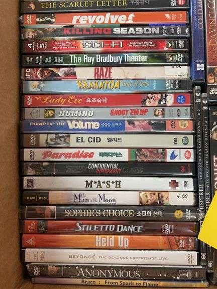 APPROX 50 ASSORTED DVDS