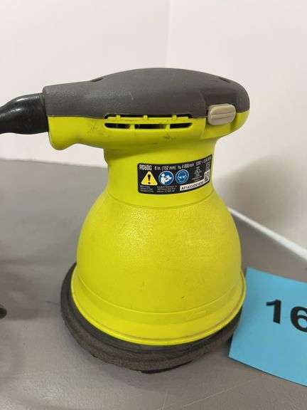 RYOBI 0.5A 6" ORBITAL BUFFER/ POLISHER