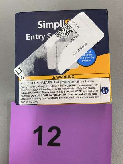 SIMPLISAFE 6PC ENTRY SENSORS IN BOX