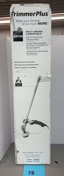Trimmer Plus Rms TRIMMERPLUS ADD ON FIXED LINE TRIMMER HEAD IN BOX - Earl's Auction Company