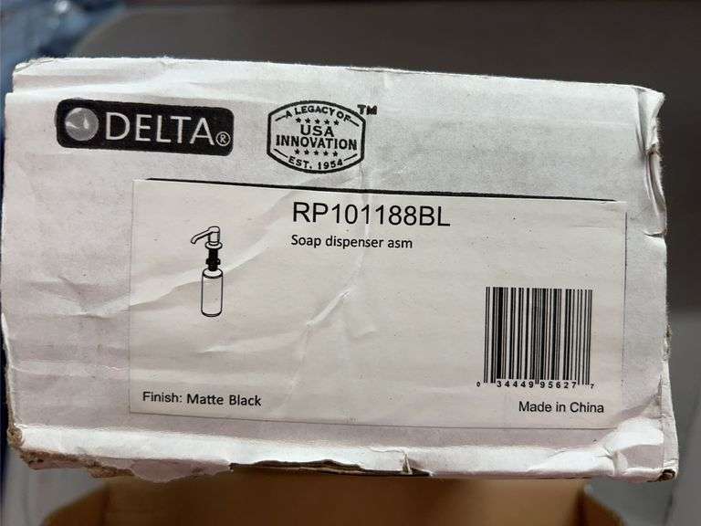 (2) DELTA SOAP DISPENSERS IN BOXES