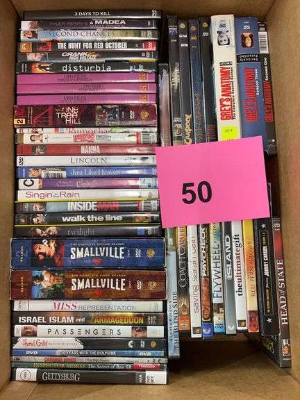 APPROX 50 ASSORTED DVDS