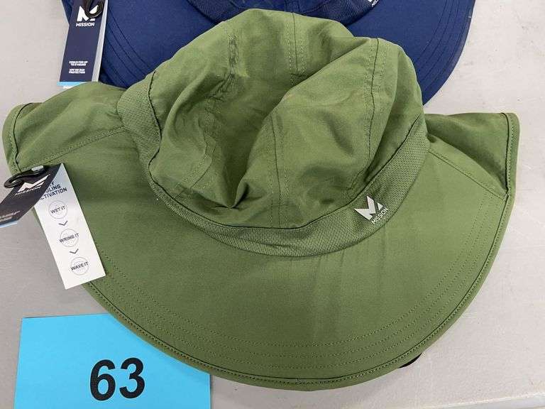 (3) MISSION COOLING HATS