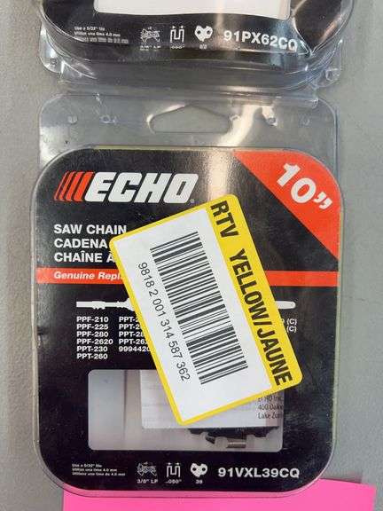 (4) ECHO SAW CHAINS