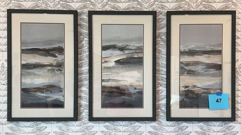 (3) FRAMED WALL ART