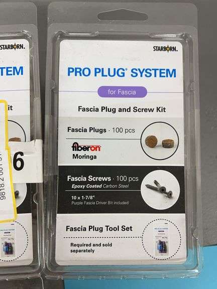 (3) FASCIA PLUG & SCREW KITS