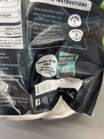 MISC LOT OF FOOD ITEMS - SEE PHOTOS