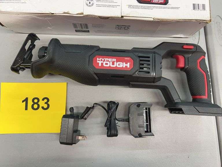 HYPER TOUGH CORDLESS RECIPROCATING SAW W/ BOX (TOOL ONLY)