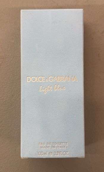 DOLCE & GABANA LIGHT BLUE FRAGRANCE IN BOX