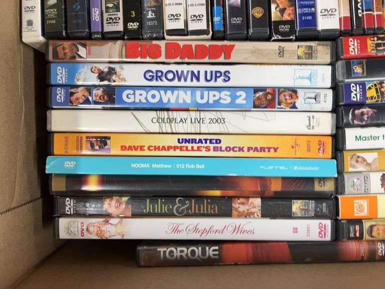 APPROX 50 ASSORTED DVDS