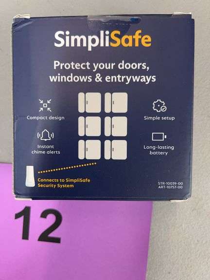 SIMPLISAFE 6PC ENTRY SENSORS IN BOX