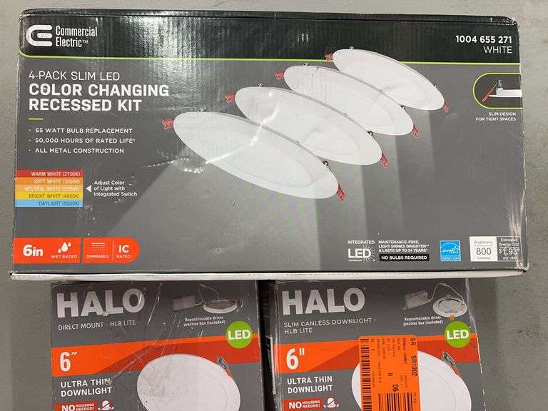 3PC LIGHTING LOT - SEE PHOTOS