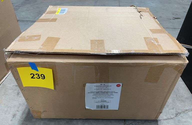 THRESHOLD 2PC WICKER & METAL PATIO CHAIRS IN BOX